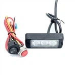 3 LED Teeb Lub Teeb Rau Lub Tsheb Kub Ceev