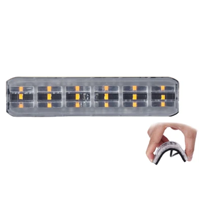 Quick Flash LED Tsheb Strobe Teeb